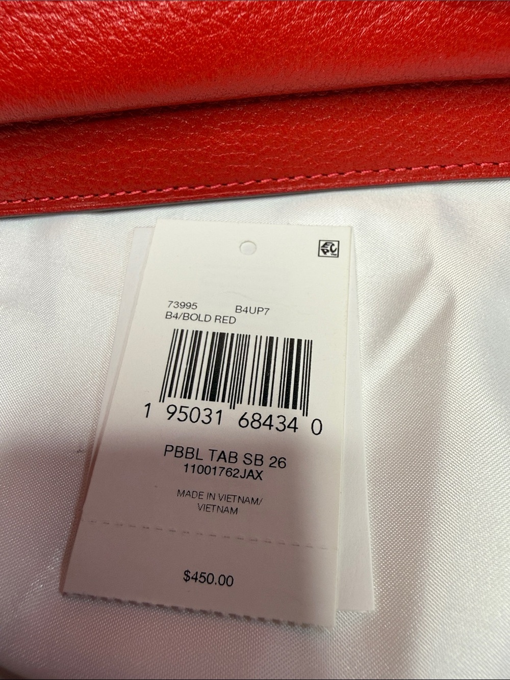 Coach VINTAGE TABBY 26 Shoulder bag Bold Red - Picture 15 of 15